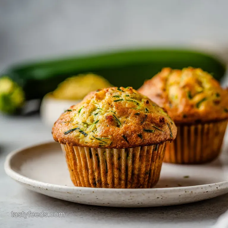Ultimate Moist Zucchini Muffins: Golden Bakery Style