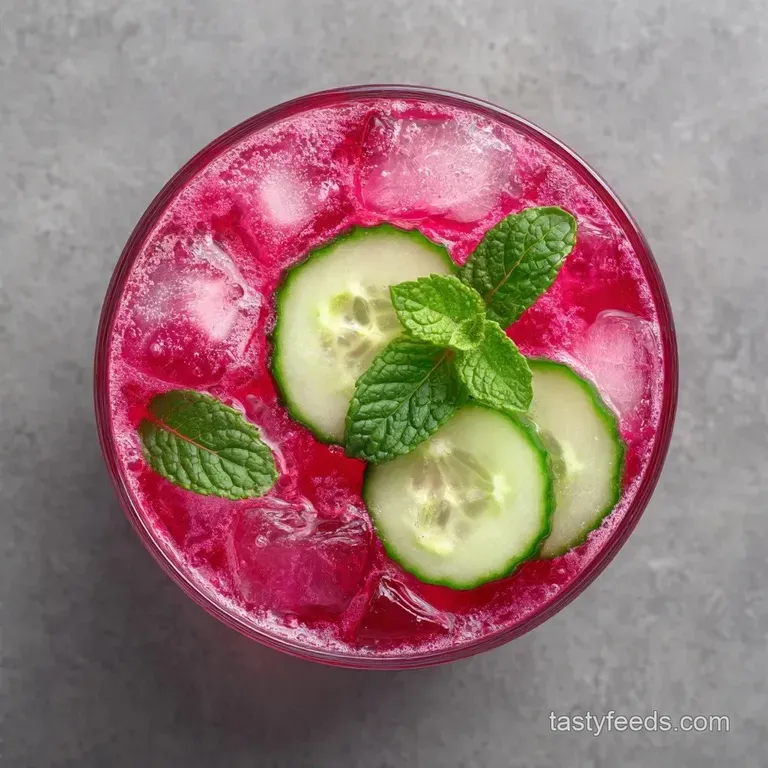 Watermelon Cucumber Lime Juice: Frosty and Crisp