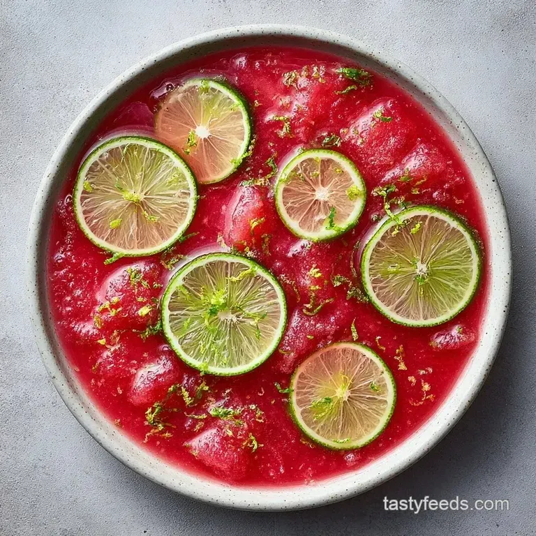 Watermelon Limeade: Zesty and Crisp
