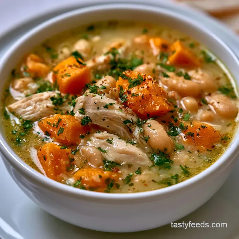 White Chicken Chili: Creamy and Whole30