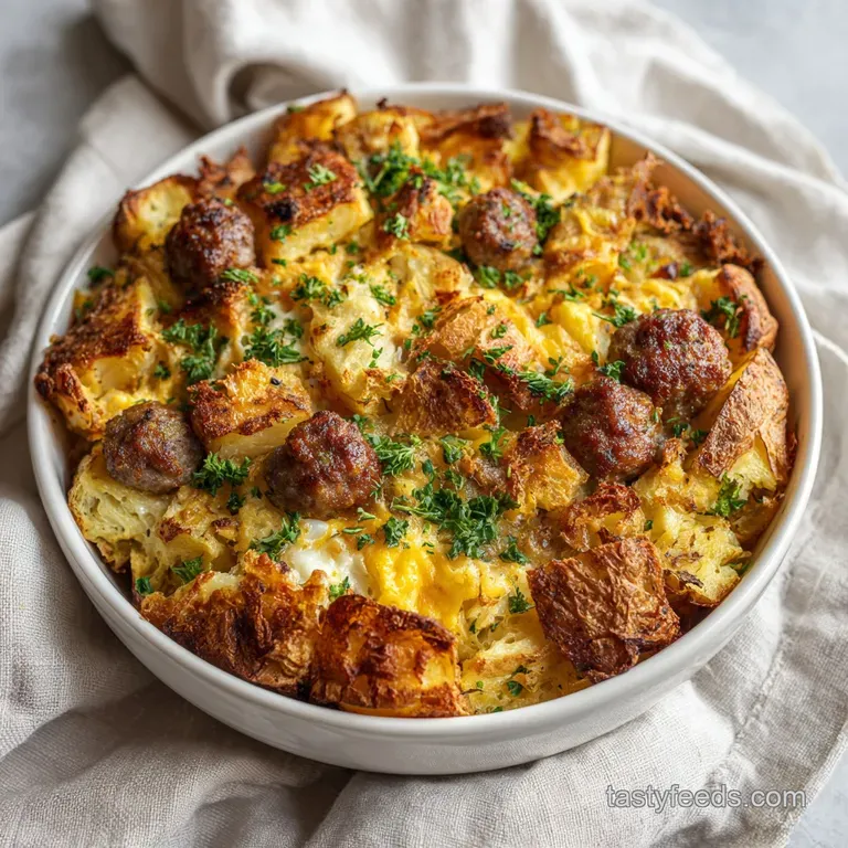 Whole30 Breakfast Casserole: Hearty and Crisp